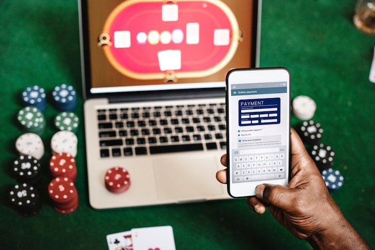 Layar menu deposit bank transfer permataspin menampilkan opsi BCA, Mandiri, BRI, dan BNI