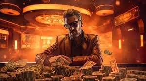 Tampilan studio live-dealer permataspin dengan dealer dan meja kartu Blackjack
